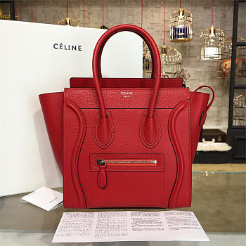 Celine Leather Micro Luggage Z1092 26cm 