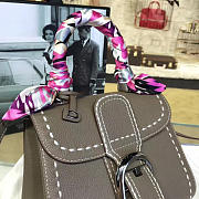 Delvaux Mini Brillant Satchel Gray 1487 20cm - 2