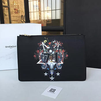 Givenchy Bambi Print Clutch 2075