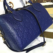 Gucci signature top handle bag 2140 26cm - 6