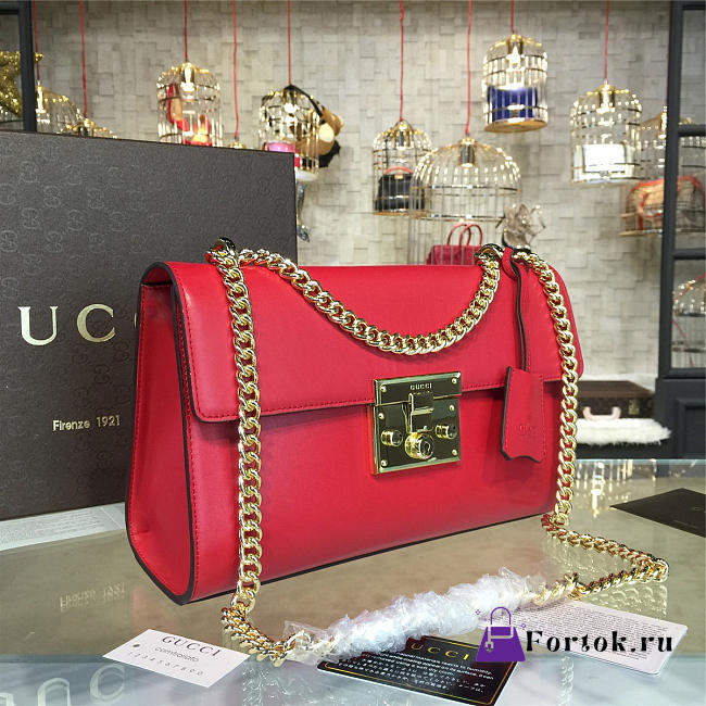 Gucci GG Leather Padlock 2172 30cm  - 1
