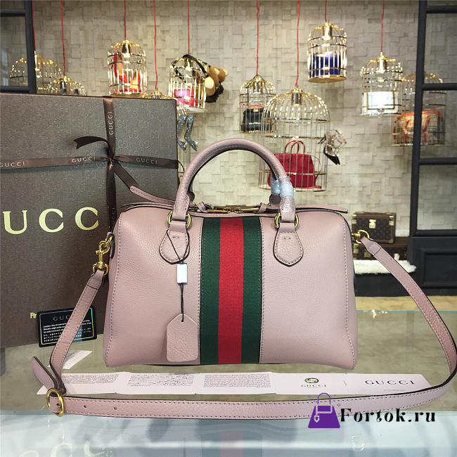 Gucci gg supreme handle bag 2207 33cm - 1