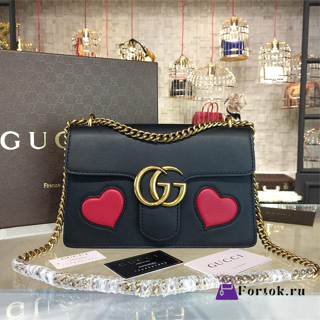 Gucci GG Leather Marmont 2261 - 1