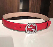 Gucci GG Leather Belt 03 - 1