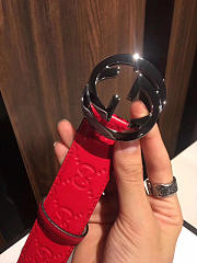 Gucci GG Leather Belt 03 - 3