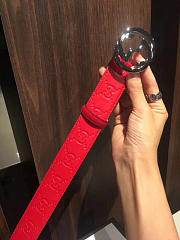 Gucci GG Leather Belt 03 - 5
