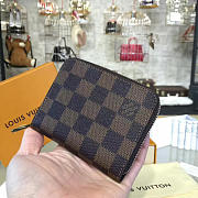 Louis Vuitton ZIPPY COIN PURSE  Damier Ebène Canvas 3166 - 3