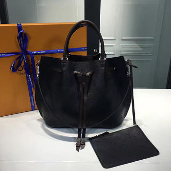 Louis Vuitton Girolata Mahina Leather black 3380