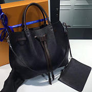 Louis Vuitton Girolata Mahina Leather black 3380 - 3