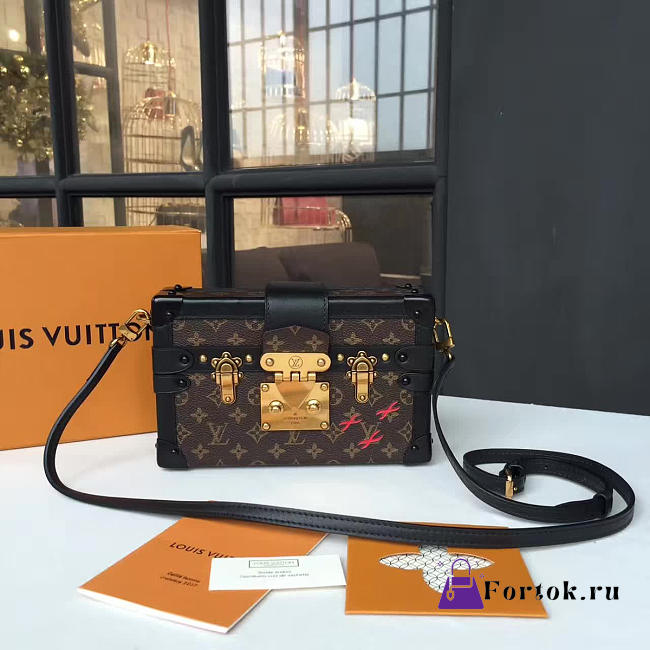 Louis Vuitton PETITE MALLE Monogram 3496 19cm - 1