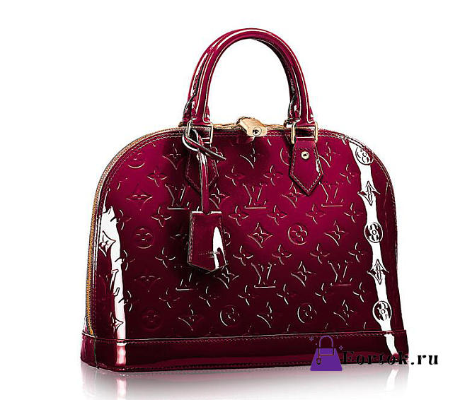 Louis Vuitton Alma PM Monogram Vernis Leather M90321 32cm  - 1