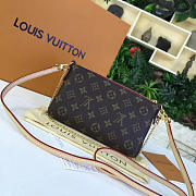 Louis Vuitton PALLAS CLUTH Marine 3612 23cm - 5