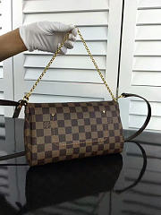 Louis Vuitton Favorite Damier Ebene MM 28cm  - 4