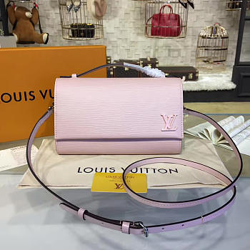 Louis Vuitton CLERY Epi Leather Fairy Pink M54538 23cm