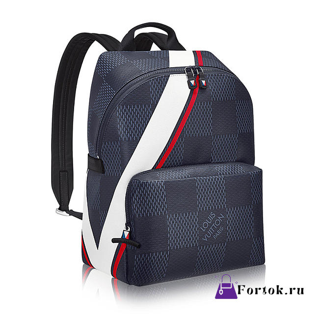 Louis Vuitton Apollo Backpack N44006 Red America's Cup 40cm - 1