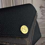 Louis Vuitton DOUBLE V COMPACT WALLET noir 3728 11cm - 5