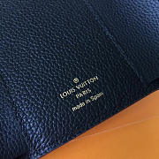 Louis Vuitton DOUBLE V COMPACT WALLET noir 3728 11cm - 6