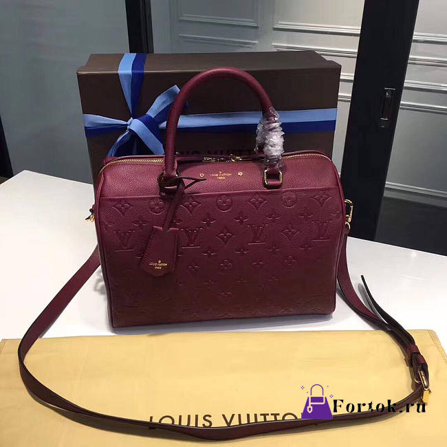 LOUIS VUITTON SPEEDY Raisin 3802 30cm - 1