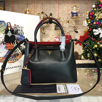 Prada double bag 4126 25cm