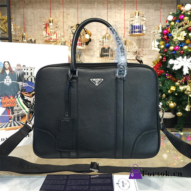 Prada Leather Briefcase 4204 - 1