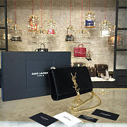 YSL MONOGRAM KATE BAG WITH LEATHER TASSEL 4766 22cm  - 5