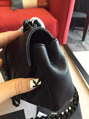 YSL MONOGRAM COLLEGE Full Black 4773 18cm  - 2