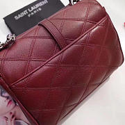 YSL MONOGRAM COLLEGE Red 4777 24cm  - 3