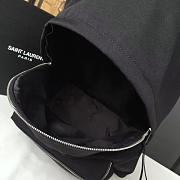 YSL Backpack Canvas Black 4830 30cm  - 6