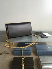YSL MONOGRAM KATE Gold Tassel in Black 5053 24cm - 4