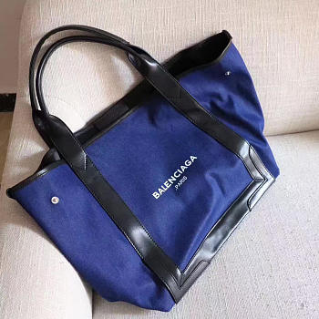 Balenciaga Navy Cabas 5566