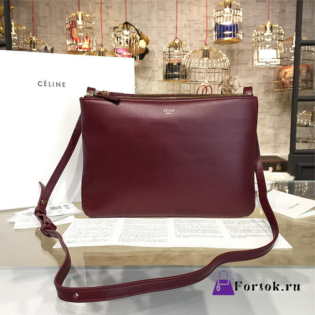 Celine Leather Trio Z929 25cm - 1