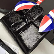 Delvaux Mini Brillant Satchel Leather Black 1476 20cm - 2