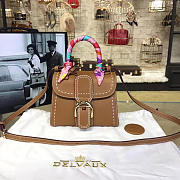 Delvaux Mini Brillant Satchel Brown 1492 20cm - 1