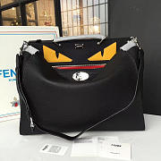 Fendi Peekaboo Briefcase Black 40cm - 1