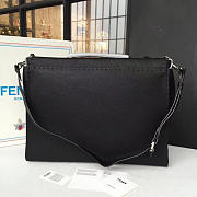 Fendi Peekaboo Briefcase Black 40cm - 2