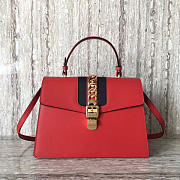 Gucci Sylvie Leather Bag Z2138 - 6