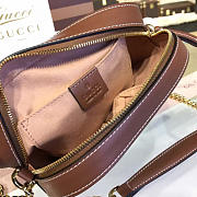 Gucci GG Supreme mini chain bag 2214 22cm - 2