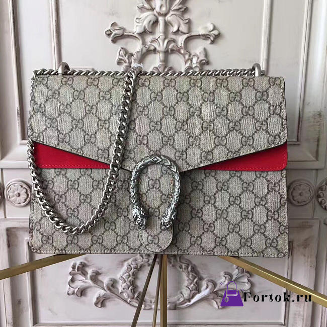 Gucci Dionysus medium GG shoulder bag 2491 28cm - 1