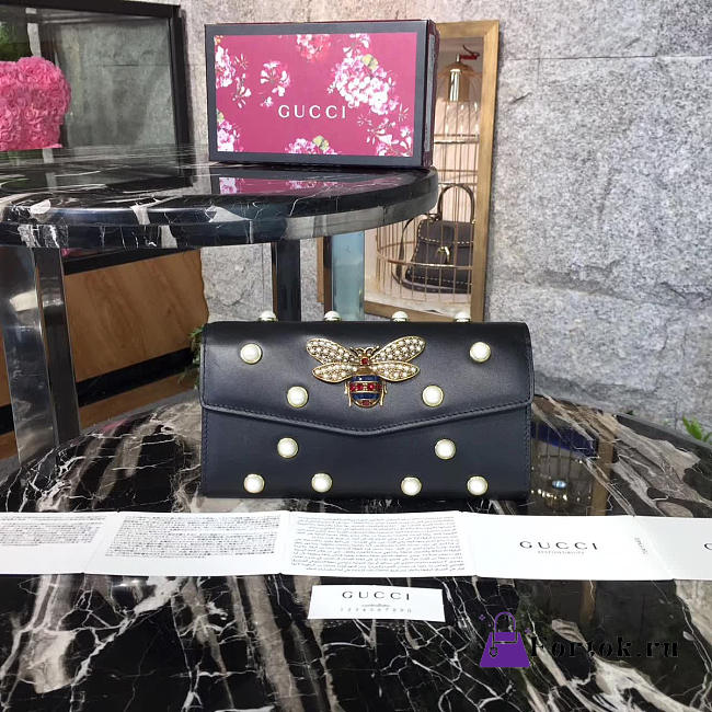 Gucci Wallet Black 2514 19cm - 1