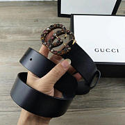 Gucci GG Leather Belt 01 - 5