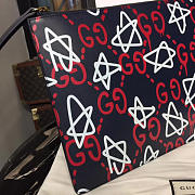 Gucci GG Leather Clutch Bag 011 30cm - 3
