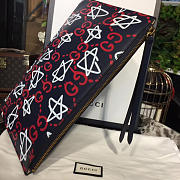 Gucci GG Leather Clutch Bag 011 30cm - 4