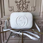 Gucci Soho Disco Leather Bag White Z2602 21cm - 2