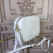 Gucci Soho Disco Leather Bag White Z2602 21cm - 3