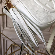 Gucci Soho Disco Leather Bag White Z2602 21cm - 6