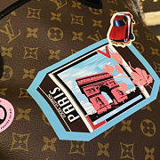 Louis Vuitton Neverfull MM Cherry 3282  - 3