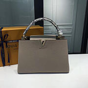LOUIS VUITTON CAPUCINES MM Galet 3674  - 1