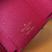 Louis Vuitton DOUBLE V COMPACT WALLET cherry 3734 11cm - 6