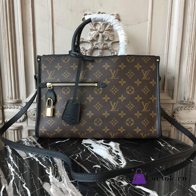 Louis Vuitton Popincourt MM Bag Dark green 3835 32cm - 1