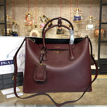 Prada Double Medium Bag Z4024 33cm 